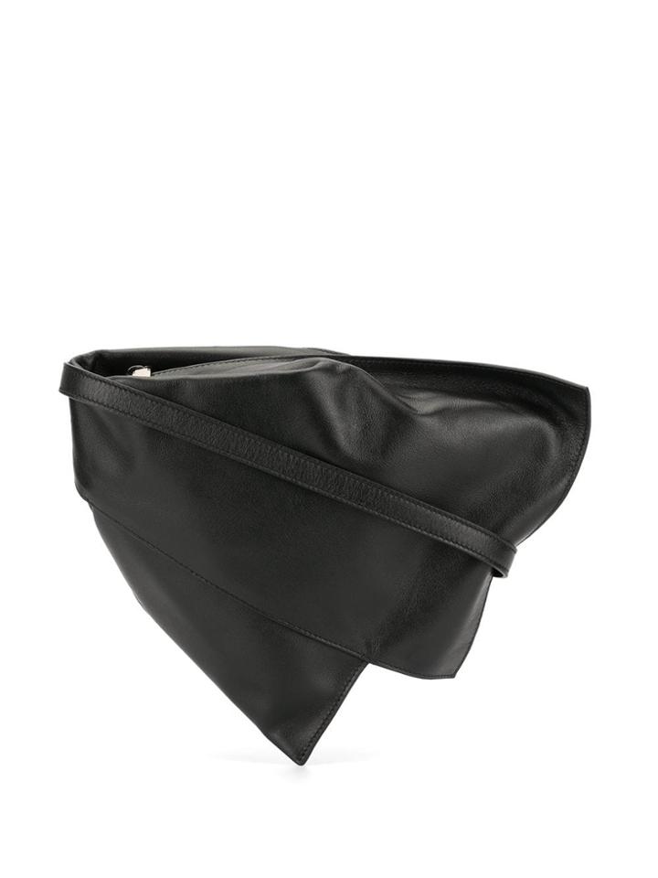 Discord Yohji Yamamoto Muffle Small Shoulder Bag - Black