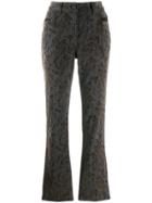 Etro Paisley Printed Jeans - Green
