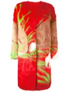 Marco De Vincenzo 'ecologica' Coat - Red
