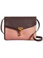 Burberry Two-tone Leather Crossbody Bag - Pink & Purple