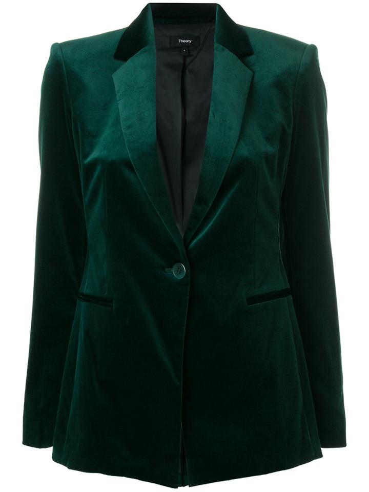 Theory Classic Blazer - Green