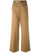 Jil Sander Carlo Trousers, Women's, Size: 36, Nude/neutrals, Cotton