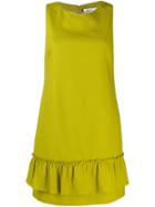 Blugirl Ruffled Hem Dress - Green