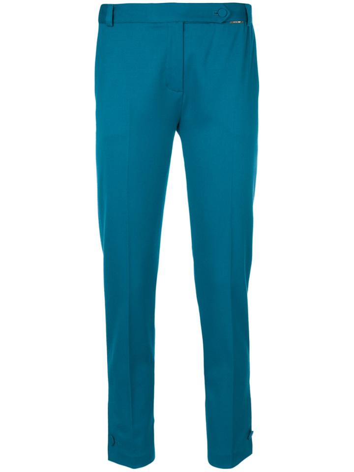 Styland Cropped Trousers - Blue
