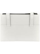 Maison Margiela Zip-closure Clutch - White