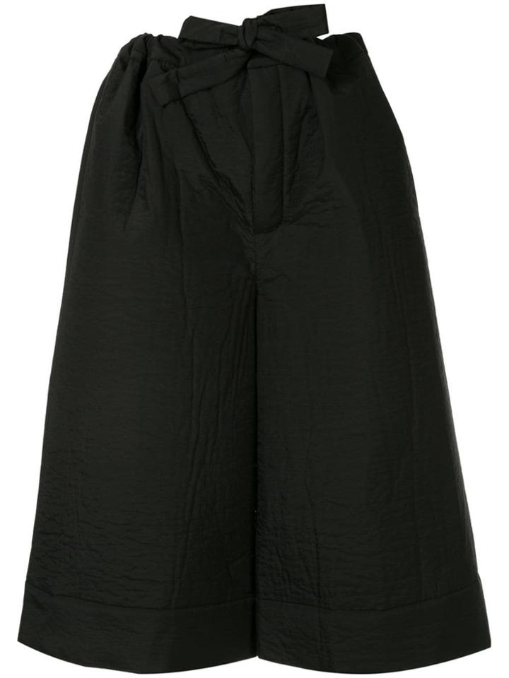 Nehera Poum Statement Padded Culottes - Black