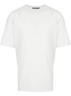 Issey Miyake Men Plain T-shirt - Grey