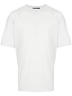 Issey Miyake Men Plain T-shirt - Grey