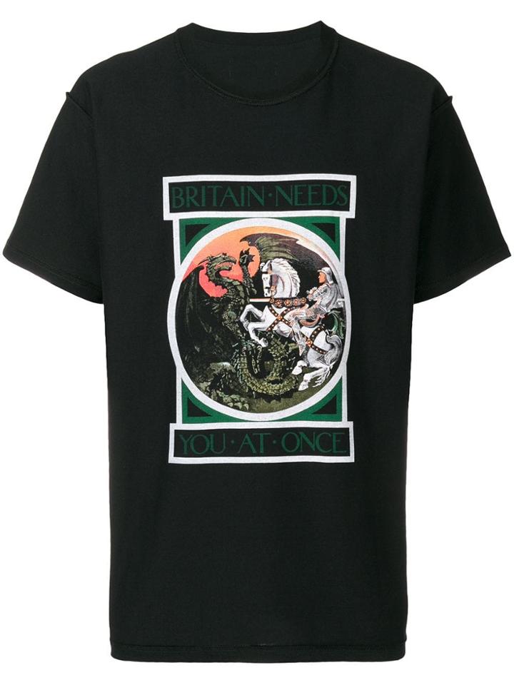 Represent George And The Dragon T-shirt - Black