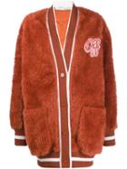 Off-white Varsity Cardigan - Orange