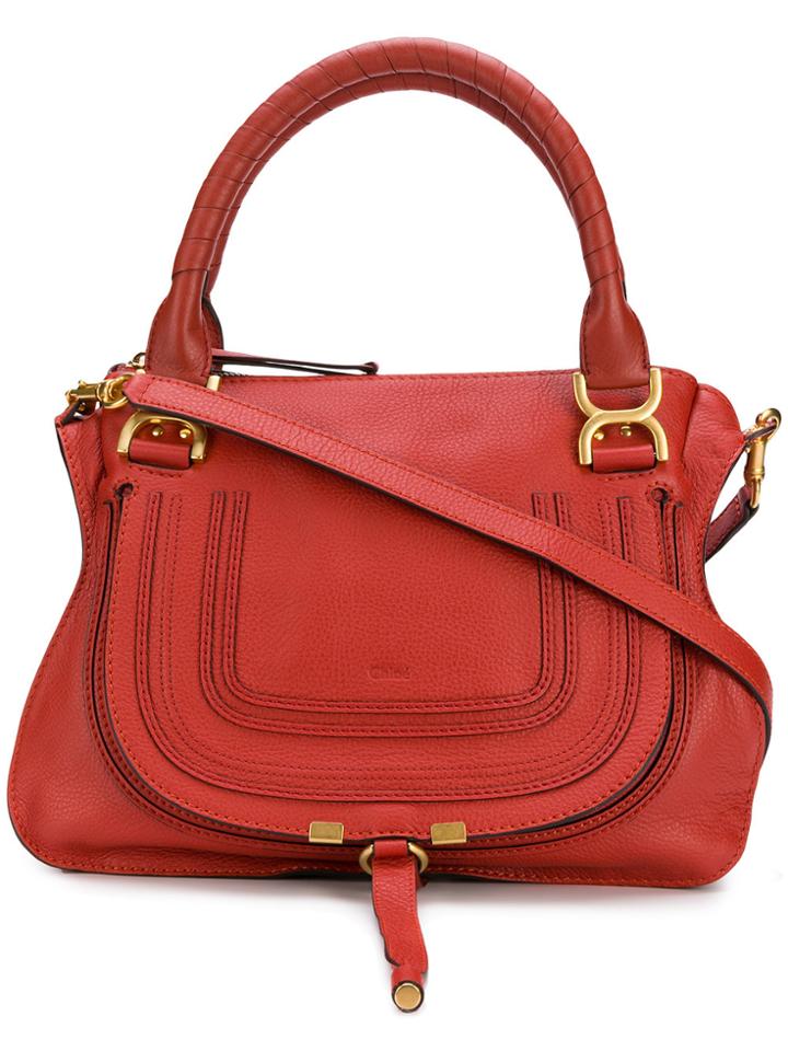 Chloé Marcie Medium Tote - Red