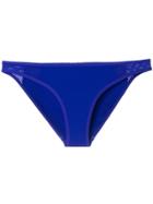 Stella Mccartney Mesh Panel Bikini Bottoms - Blue