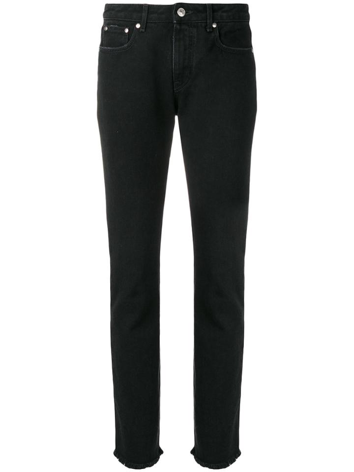 Msgm Slim-fit Trousers - Black