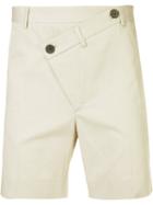 Icosae Dropped Waist Shorts, Men's, Size: Large, Nude/neutrals, Cotton