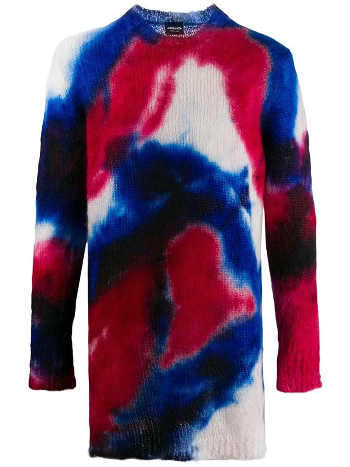 Mauna Kea Tie-dye Knit Jumper - Blue