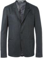 Kenzo Three Button Blazer, Men's, Size: 48, Grey, Viscose/wool