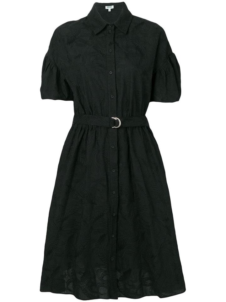 Kenzo Phoenix Shirt Dress - Black