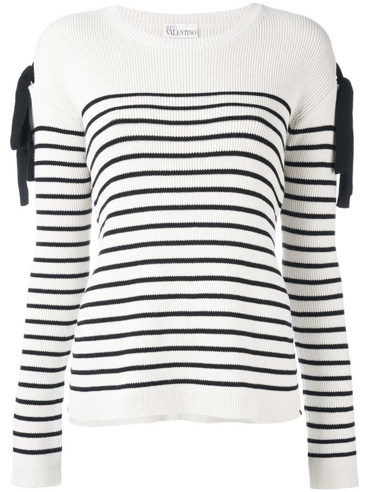 Red Valentino Striped Jumper - Neutrals