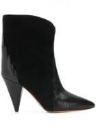 Isabel Marant Sculpted Heel Boots - Black