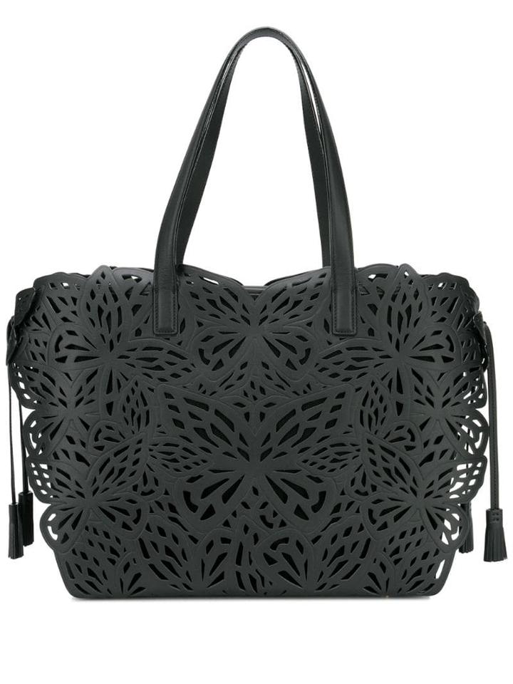 Sophia Webster Liara Lasercut-butterfly Tote Bag - Black