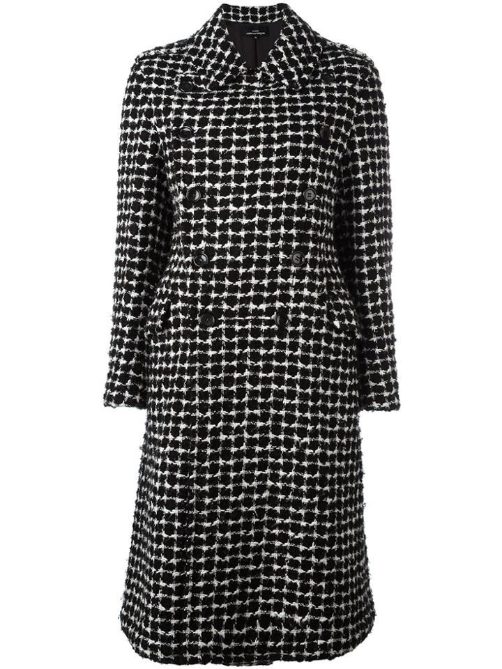 Comme Des Garçons Vintage Tricot Coat - Black