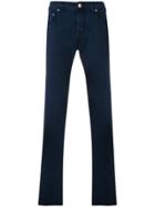 Jacob Cohen Long Slim Fit Jeans - Blue