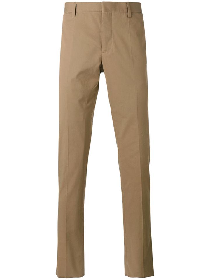 Maison Margiela Casual Tailored Trousers - Brown