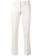 Dondup Cropped Flared Trousers - Nude & Neutrals