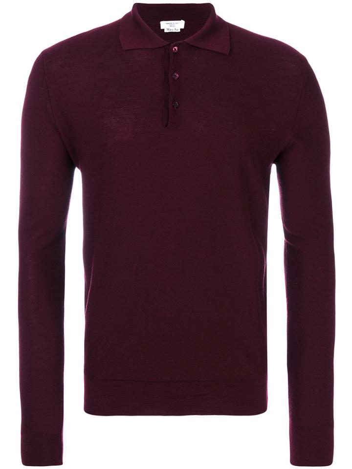 Fashion Clinic Timeless Knitted Sweater - Red