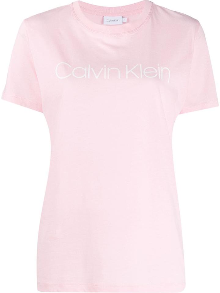 Calvin Klein Printed Logo T-shirt - Pink