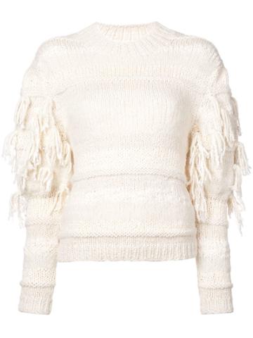 Kamperett Moor Turtleneck Dress - White