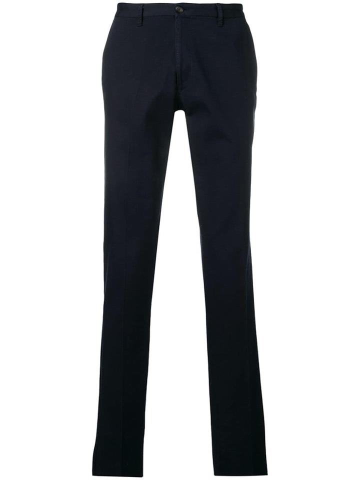 Emporio Armani Classic Slim Chinos - Blue