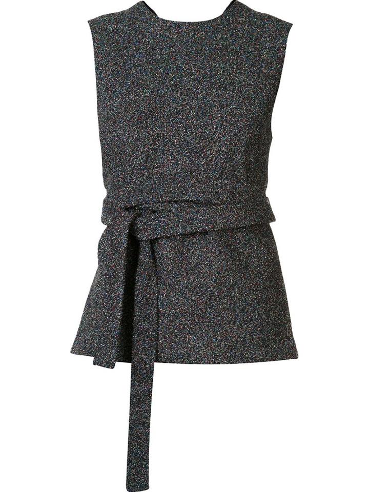Rosetta Getty Wrap Top