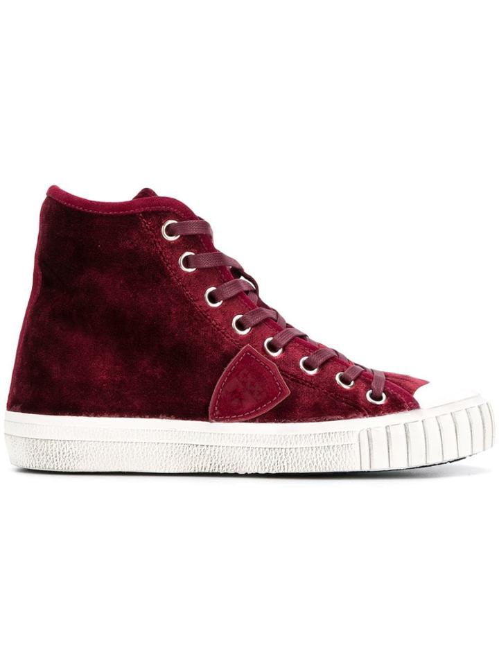 Philippe Model Hi-top Tropez Sneakers - Red