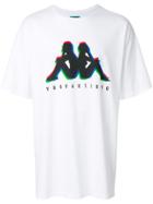 Paura Kappa Print T-shirt - White