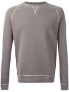 Barbour - Garment Dyed Sweatshirt - Men - Cotton/polyester - L, Brown, Cotton/polyester