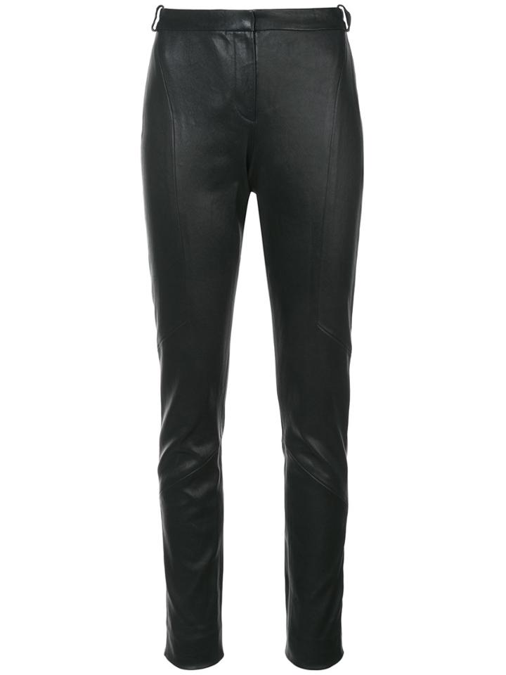 Kimora Lee Simmons Zip Front Leggings - Black