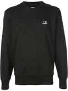 Cp Company Embroidered Logo Sweatshirt - Black