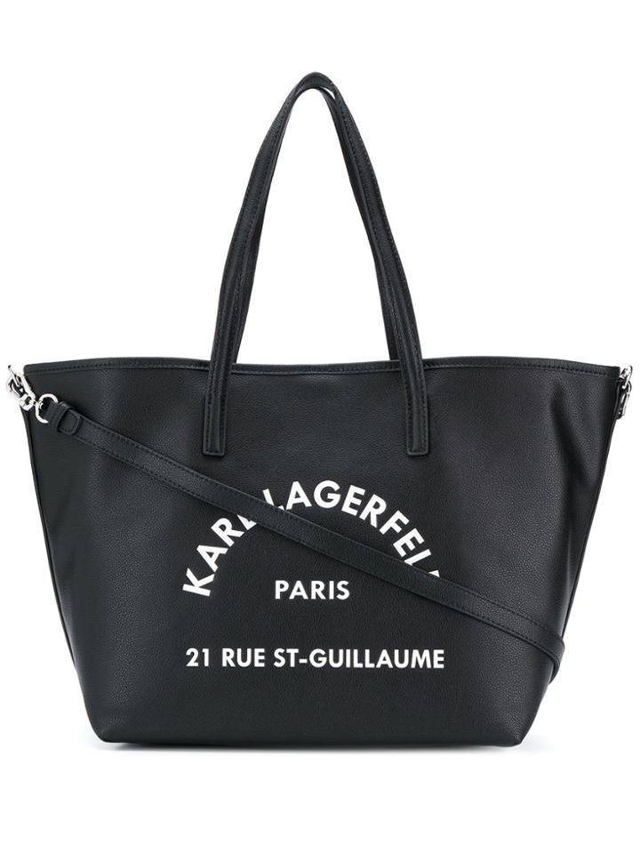 Karl Lagerfeld Rue St. Guillaume Tote - Black