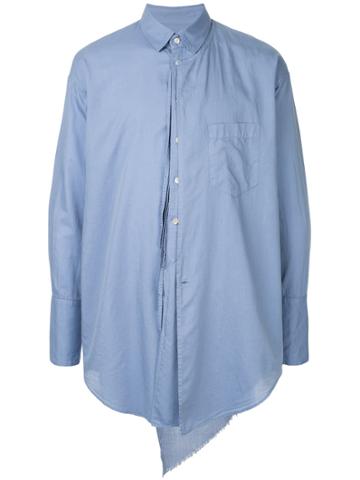 Bed J.w. Ford Tie Detail Shirt - Blue