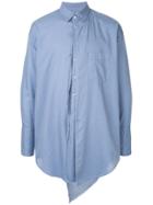Bed J.w. Ford Tie Detail Shirt - Blue