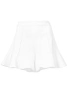 Josie Natori Ruffled Hem Shorts - White