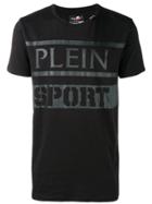 Plein Sport Logo Printed T-shirt - Black