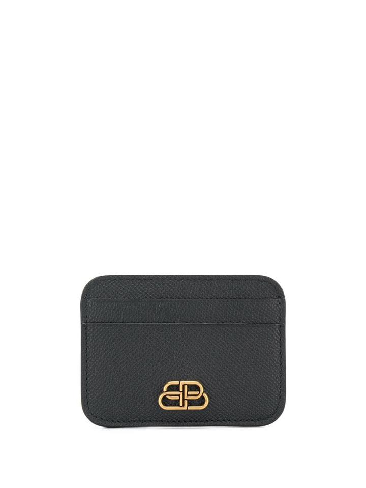 Balenciaga Bb Cardholder - Black