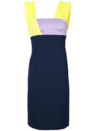 Versace Colour Block Dress - Multicolour