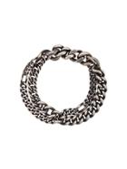 Werkstatt:münchen Double Chain Bracelet - Silver