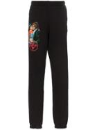 Off-white Kiss Cotton Sweatpants - Black