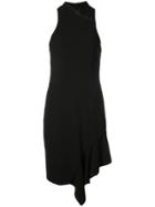 Natori Cheongsam Dress - Black