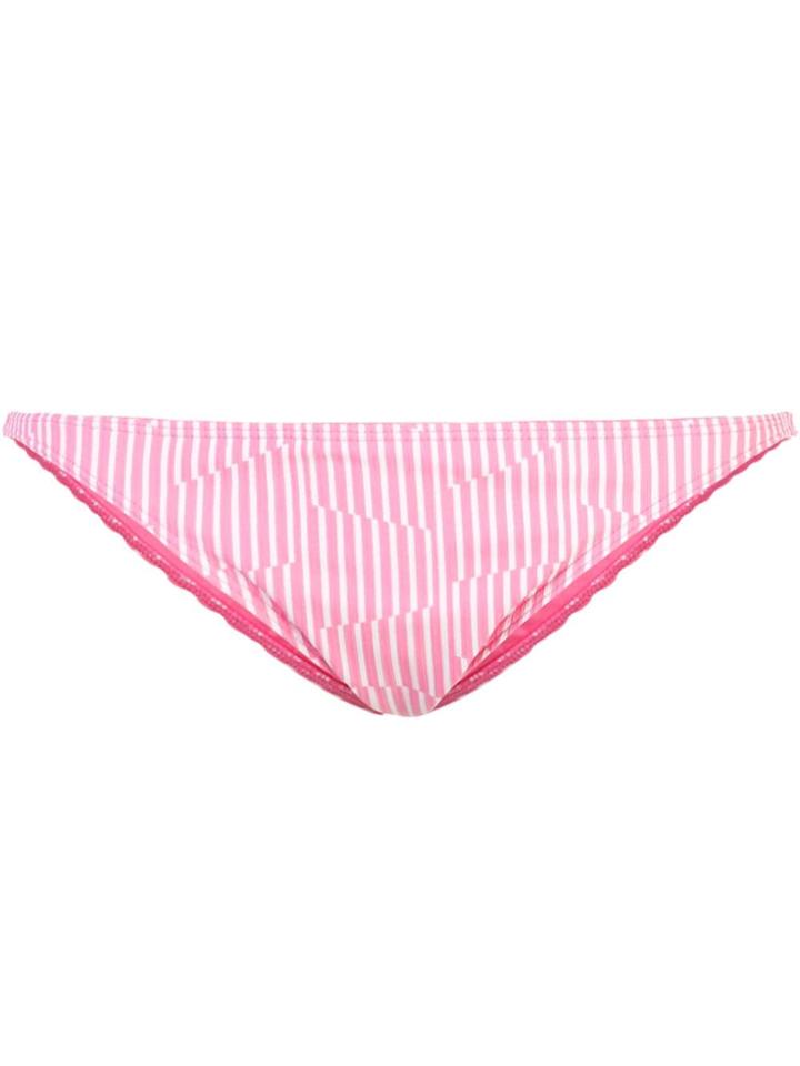 Onia Ashley Printed Rib Bottom - Pink
