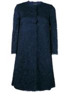 Dolce & Gabbana - Lace Coat - Women - Silk/cotton/polyamide/viscose - 42, Blue, Silk/cotton/polyamide/viscose